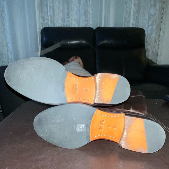 Coach Brown Boots size 5 - Picture 2 of 9